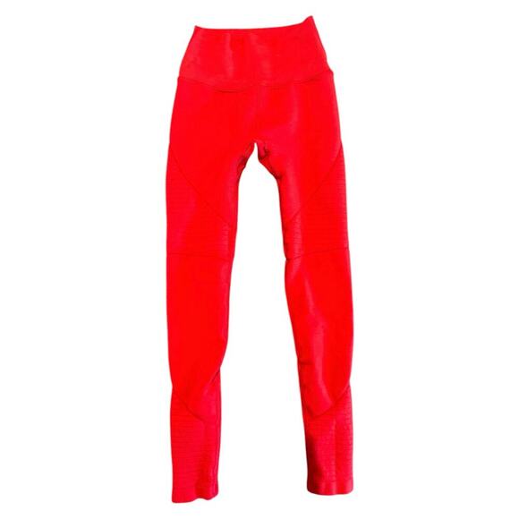 Alphalete OG Revival Formula Red Women’s XS Compression Workout Active Leggings - Picture 5 of 13